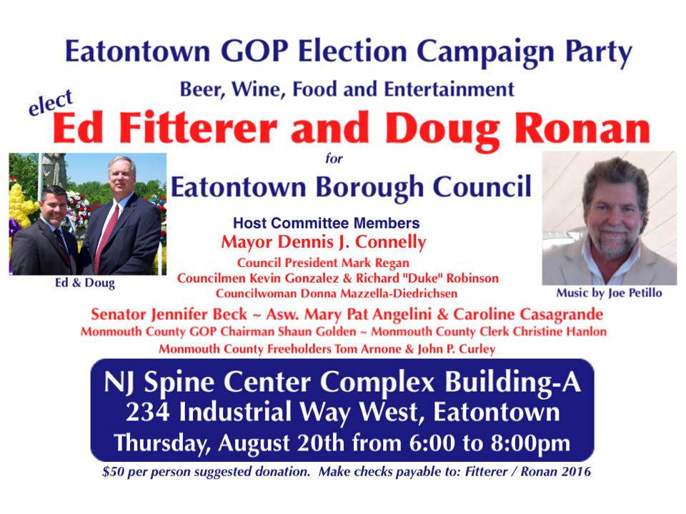 Eatontown GOP Election Campaign Party